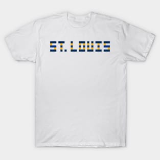 Pixel Hockey City St Louis 2017 T-Shirt